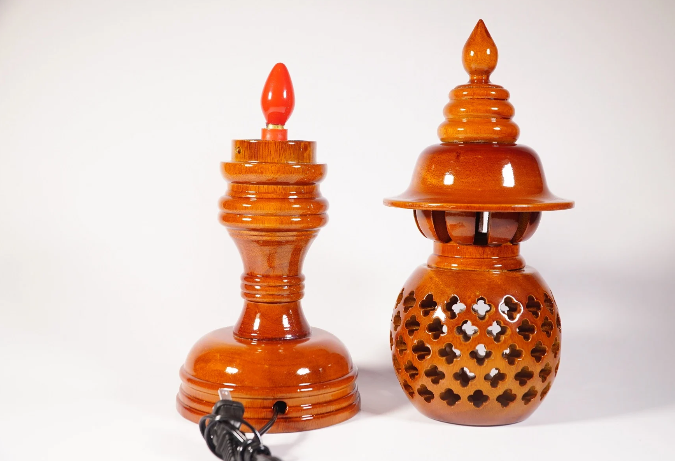 HƯỚNG DẪN CHỌN CÁC BỘ ĐÈN THỜ GỖ